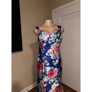 My Michelle Size 13 Floral Print After 5 Dress